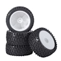 Miniatyrbilde 4 av 5: 4 stk. 85 mm Dekk Hjul for 144001 124019 104001 RC Bil Oppgraderingsdeler 1/10 1/12 1/14 Skala Off R
