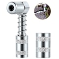 Miniatyrbild 3 av 5: Smörjnippeladapter Fett - Tillbehör Fettkoppling Adapter med Hylsa 3-Käft Vinkel Smörjverktyg