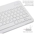 Miniatyrbilde 4 av 4: Bluetooth-tastatur, Ultratynn Oppladbar Trådløst Bluetooth-tastatur For Ios, Android, Windows Og Mac Kompatibel Med Ipad, Ipad Pro, Iphone Og