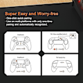 Miniatyrbillede 5 af 5: R100 Pro USB-modtager trådløs adapter gamepad-konverter til PS4 PS5 Series Switch-controller Bluet - MXBC