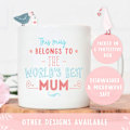 Miniatyrbilde 2 av 5: Beste Mamma Kopper | Mammagaver | Gaver til Mamma/Stemor | Kopper Morsdag Bursdag Jul