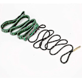 Miniatyrbillede 3 af 3: 2 stk. Bore Snake Gun Snake Gun Bore Cleaner med indbygget messingbørste Boresnake til riffel, pistol og haglgevær