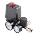 Miniatyrbillede 1 af 5: 3000L/Min Luftpumpe Kontrolventil 0-180 PSI Måler 220V/380V Regulator Kraftig Luftkompressor Pumpe Tryk