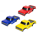 Miniatyrbilde 5 av 5: Myk Plast Karosseri for Axial SCX24 1/24 RC Crawler Bil DIY Oppgraderingsdeler, Rød