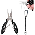 Miniatyrbilde 1 av 4: Fiskeplierssett, fiskepliers, fiskeredskaper kroker, fiskesnøre kuttere, fiskesaks, rustfritt stål wire fjerning fiskepliers