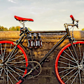 Miniatyrbild 4 av 5: Läderflaskhållare för öl, cykel, utomhuscykling