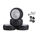 Miniatyrbilde 2 av 5: 4 stk. 85 mm Dekk Hjul for 144001 124019 104001 RC Bil Oppgraderingsdeler 1/10 1/12 1/14 Skala Off R