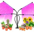 Växtlampa / växtbelysning med 4 flexibla LED-lysrör 1-pack