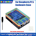Miniatyrbillede 3 af 5: For 5 Kabinet Transparent Regnbue Beskyttende Etui GPIO PCIe