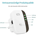 Miniatyrbilde 3 av 5: WiFi-forsterker, WiFi-repeater 300 Mbps 2,4 GHz, WiFi-repeater med rask Ethernet-port, WPS-knapp, kompatibel mini WiFi-forsterkermottaker