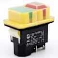 Miniatyrbillede 2 af 5: KEDU KJD17B 120V/16A 4-polet Industriel Elektromagnetisk Afbryder Vandtæt ON/Off Trykknapkontakter til Elektriske Værktøjer Sav Boremaskine Sliber Skæring