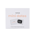 Miniatyrbilde 6 av 6: Adventure Challenge Mini Dates Mini Dates Par-spill for Par - Skrapelodd Bords-spill Engelsk Versjon