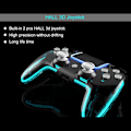 Miniatyrbild 2 av 5: Passar till PS4 spelkonsol Bluetooth trådlös handkontroll med RGB-ljus programmerbar bakknapp PC PC Android spelkontroll