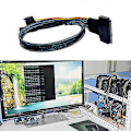 Pikkukuva 3 / 5: SAS 3.0 - U.2 -kaapeli SFF8643-SFF8639 (1-1) 12GB/S SAS -datakaapeli sisäänrakennettu Mini SAS-HD -nopea Tr