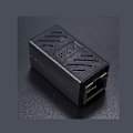 Miniatyrbilde 4 av 5: 5-pakning skjermet RJ45 nettverkskabelkobling skjøter Nettverk dual-pass hode Nettverk rett-gjennom hode modul utvidelse
