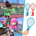 Miniatyrbilde 3 av 6: Switch Sports 12-i-1 bevegelsessensorspillsett NS OLED lyssabel håndleddsstropp benstropp tennisracket