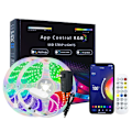 Miniatyrbilde 1 av 2: Tuya LED-lysstripe sett smart hjem lysstripe 2835rgb5050 fargerik lydpickup lys wifi bluetooth lysstripe