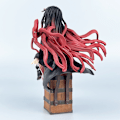 Miniatyrbillede 4 af 4: Demon Slayer: Kimetsu no Yaiba figurer af Tanjiro og Nezuko, computerkabinet modelpynt fødselsdagsgaver