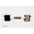 Pikkukuva 5 / 5: ESP32-S2 LCD 1,54 tuuman 240X240 sarjaliitäntänäyttö tukee WIFI Bluetoothia kahvinkeittimelle, F