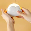 Pikkukuva 1 / 3: Luova pöytälamppu, pilvi pöytälamppu, Kawaii pöytälamppu USB-latausportilla, pöytälamppu latautuva LED-valo LED-kannettavalle kirjanvalolle R