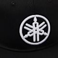 Miniatyrbild 2 av 4: Basebollkeps för män Racing Sportkeps Bekväm Basebollkeps Bomullsbroderi Motorcykel Yamaha Flat Brim Hip Hop Herrhatt Svart 1st
