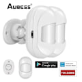 Miniatyrbild 1 av 5: 2st Tuya Zigbee 3.0 Smart Pir Rörelsesensor Mänsklig Rörelsesensor Smart Hemdetektor Hemsäkerhet För Tuya Smart Life