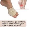 Miniatyrbild 4 av 4: Metatarsal Gel Protector Cushion Pads - Lindra smärta i trampdynan - Metatarsal Pads - Metatarsalgia Insoles-mxbc