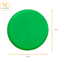 Pikkukuva 3 / 5: 12 värikästä frisbeetä lapsille ja koirille - 23cm - tukeva ja vakaa - loistava ulkoleikkeihin ja rannalle