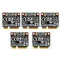 Miniatyrbilde 1 av 5: 5 STK 150 Mbps 2.4 GHz RT3290 802.11B/G Trådløst WLAN-kort WIFI + Bluetooth BT 4.0 Halv Mini PCI-E Bil