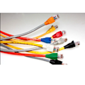 Miniatyrbilde 4 av 4: Nettverkskabel 8-kjerners RJ45 krystallhodehette Nettverk/nettverkskabel krystallhode beskyttelsesdeksel, 6/7MM