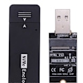 Pikkukuva 3 / 5: NVME Kotelo SSD NVME - USB-adapteri M.2 NVMe Kotelo 10Gbps USB3.1 Type-A PCIe M2 SSD Kotelo