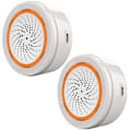 Miniatyrbild 1 av 5: 1/2 st Tuya Zigbee Smart Siren Alarm Temperatur- och Luftfuktighetssensor Hem Säkerhet med Strobe-varningar Fungerar med TUYA Smart Hub