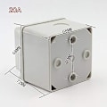 Miniatyrbild 2 av 5: Växelswitch 3 Positioner 8 Skruvterminaler Rotera Kam Växelswitch