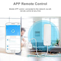 Miniatyrbild 2 av 5: 2 st Tuya Zigbee Vattensensor Alarm Vattenläckagedetektor Översvämningsvarning Säkerhetslarmsystem Fungerar Med Zigbee Gateway