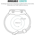 Miniatyrbillede 3 af 3: Farverige remme til ur, udskiftningsrem til Approach S20 S5 S6 smartwatch (farve: mintgrøn/sort)