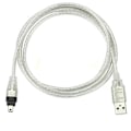 Miniatyrbilde 1 av 4: USB Hann til Firewire IEEE 1394 4-pinners Hann Ilink Adapterkabel for Dcr-trv75e Dv 1m USB Firewire-kabel