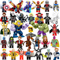 Pikkukuva 1 / 2: 32-osainen Avengers-sarjakuva minihahmojen ja DC-minihahmojen setti lapsille, värikäs