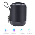 Vattentät Portabel Bluetooth-högtalare med 5W-element Stereo