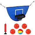 Miniatyrbilde 1 av 5: Trampoline basketballstativ, universal brett, minibasketballstativ, trampoline basketballtilbehør (med minibasketball), trampoline