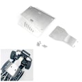Miniatyrbilde 2 av 5: Metall Rustfritt Stål Chassis Armor Beskyttelsesplate for CC-01 CC01 1/10 RC Crawler Bil Oppgradering
