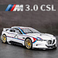 Miniatyrbilde 1 av 2: 1:24 M4 GT3 Sportsbilmodell i legering, støpt metall, leketøysbil, modellsimulering med lyd og lys, samleobjekt, gave til barn