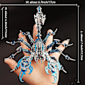 Miniatyrbild 5 av 5: 454 delar Scorpion 3D metallmodellkit
