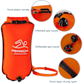 Miniatyrbillede 2 af 5: Svømmebøje 25L Vandtæt Dry Bag Sikker Svømning Åbent Vand og Triatlon Svømmebøje, Kajakroer Svømmeboble Åbent Vand Triatlet, Surfer, Svømning, Roning