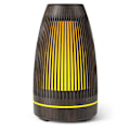 Miniatyrbillede 1 af 2: Ny Flamme Diffuser Kreativ Timer Soveværelse Luftfugtighed Diffuser Soveværelse Flamme Luftfugter
