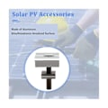 Miniatyrbild 4 av 5: Förpackning med 10 Solpanel Fästen Mittklämma 30 mm T-formad PV Modul Fästklämma Höjdjusterbar