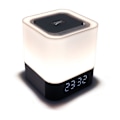 Miniatyrbillede 1 af 4: Ny trådløs Bluetooth-højttalerlampe LED natlampe sengealarmur timer lydlys
