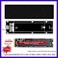 Miniatyrbilde 4 av 5: For 2012 Air A1425 A1398 A1465 A1466 SSD Kabinett USB3.2 GEN2 6Gbps M.2 SATA SSD Boks SSD Enclosure A-C