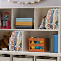 Miniatyrbild 3 av 5: 10-pack Färgade Dubbla Lager Mesh Dragkedja Påsar, Byggklossar Leksaksförvaring & Organisation