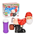 Miniatyrbild 1 av 4: Automatisk Tomte-Fisar-Bubbelmaskin Bärbar Utomhusfestleksak Blåsare Leksaker för Julfest Presentleksaker
