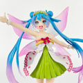 Miniatyrbillede 5 af 6: Håndlavet Sakura Hatsune Butterfly Fairy Hatsune Håndlavet Todimensionel Anime Smuk Pige Model Hatsune Ornament